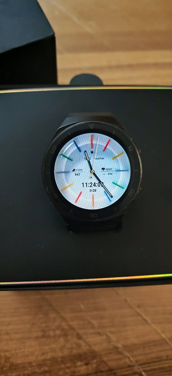 ساعة هواوي الرياضية اصلية gt 2e
لو اسود مع ملحقاتها 
السعر 75 الف 
يوجد توصيل ***********
