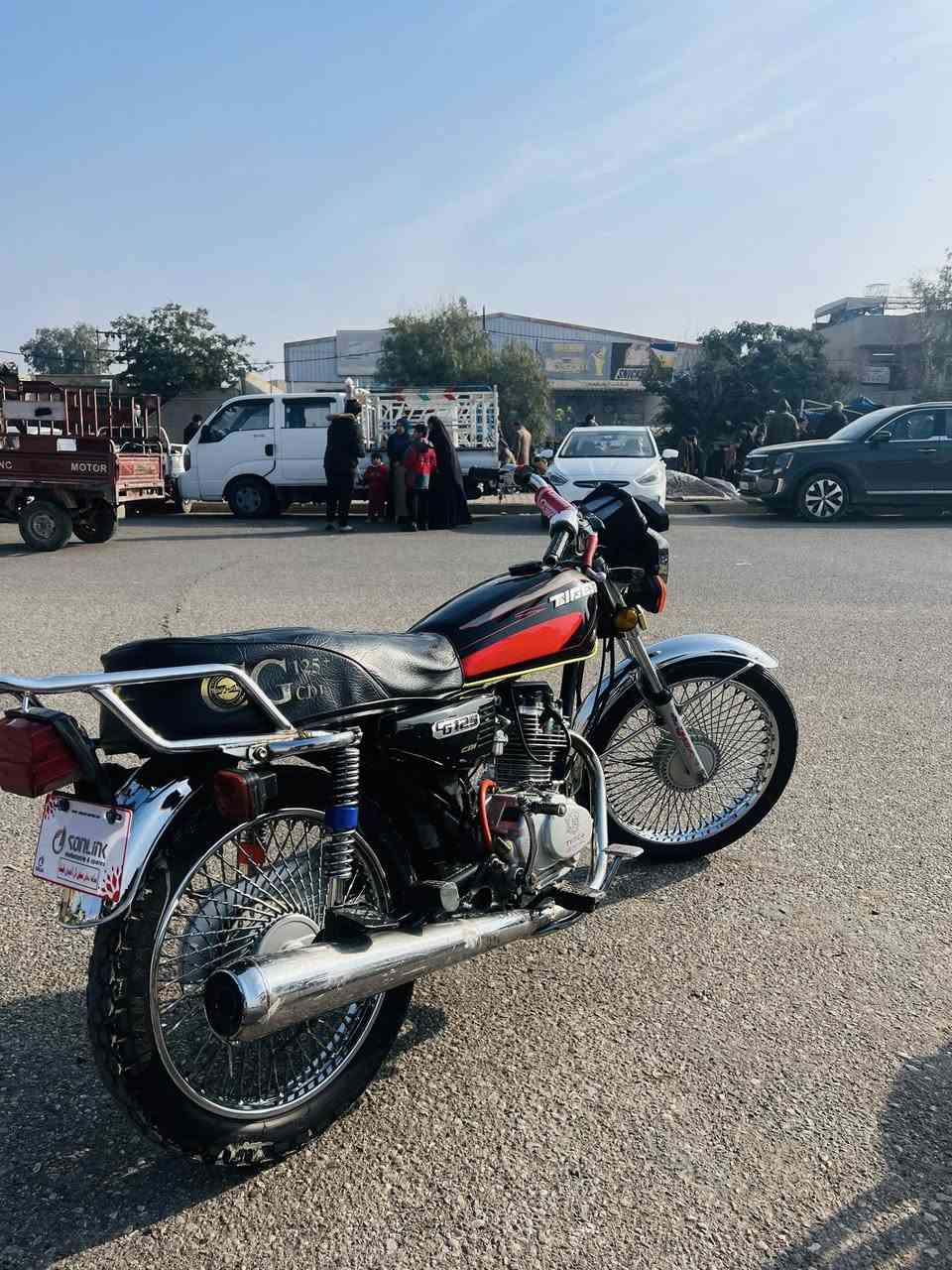 سلام عليكم تايكر موديل 2020 محرك شرط لا صرف لا بخار شلعه فول كهربائيات كامل للبيع او للمروس سعر 375 وبي مجال رقمي ‭٠٧٨٩ ١٥٩ ٧٥٥٥‬
