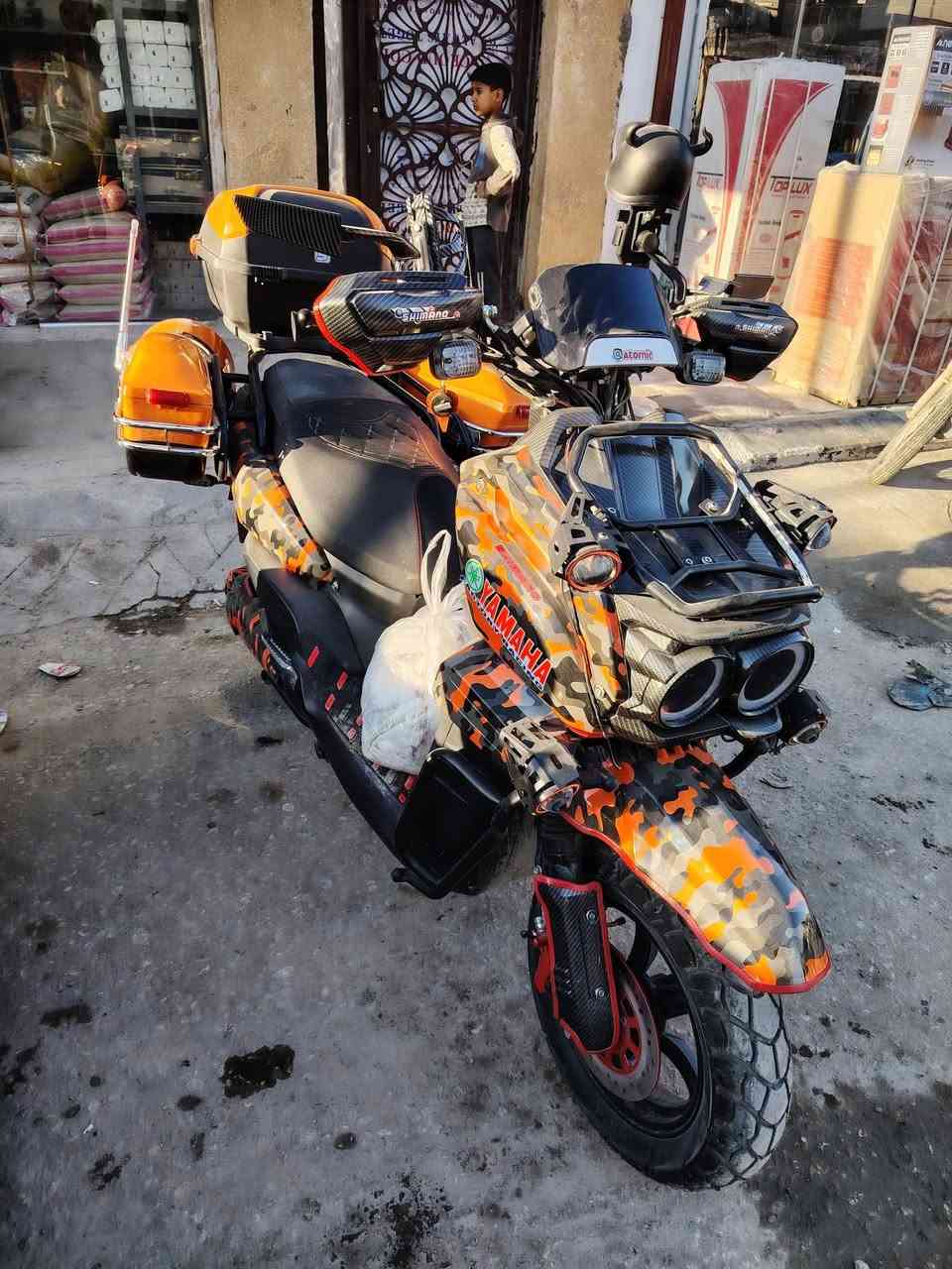 دراجه شحن موديل 25 قول موصفات كرتون شحنه الوحده 80 كيلو متر درهم اقساط او نقد مع الضمان، السعر على الاتصال العنوان كربلاء رقم الهاتف ***********
