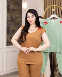 تراك نسائي • خامة زبدة • حد ٨٠ كيلو