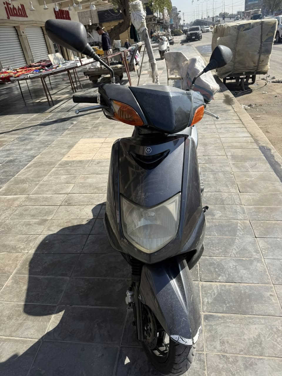 السلام عليكم دراجه سكنس نثيه ياباني كامله بدون نقص السعر 750العنوان شارع فلسطين ***********
