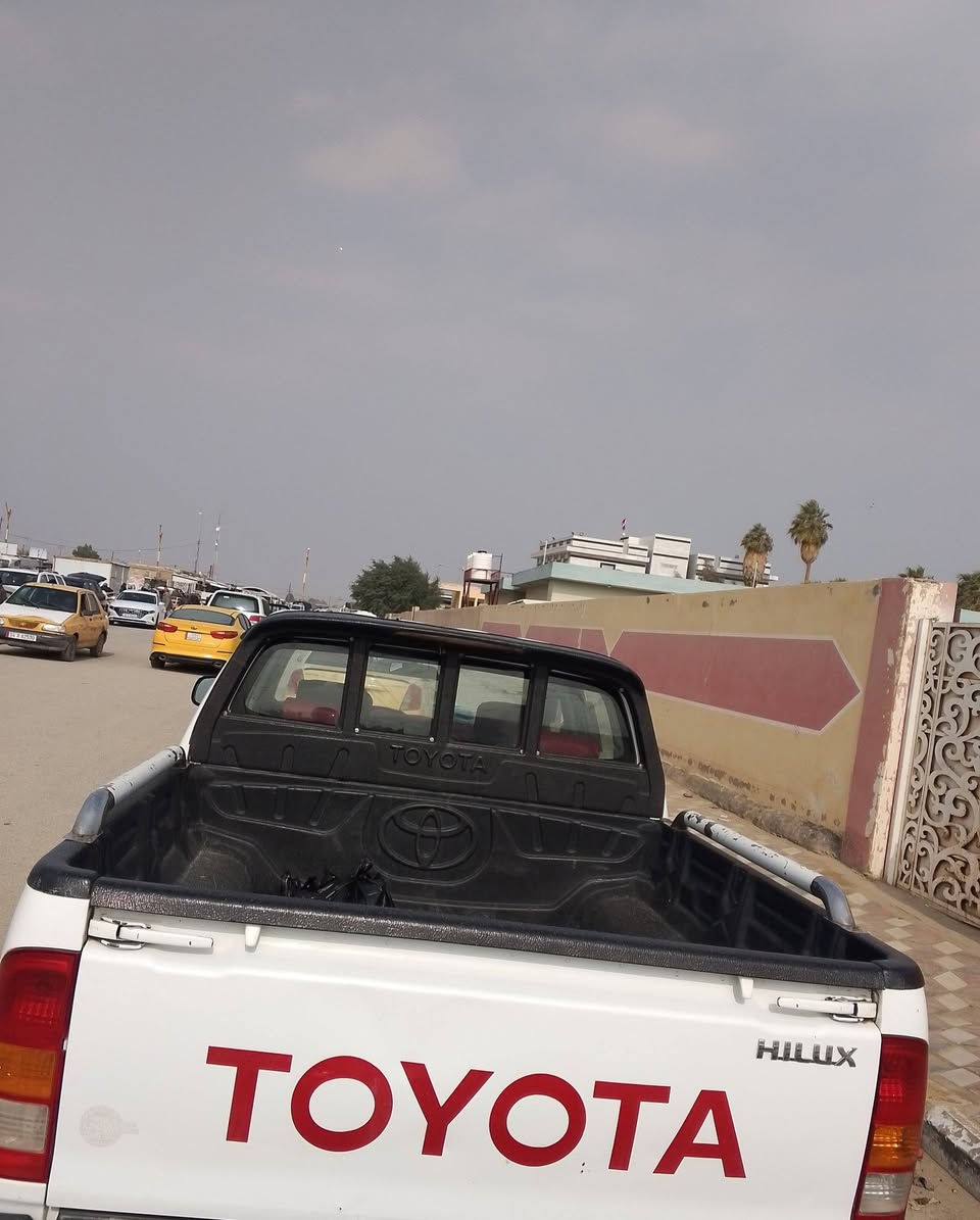 السلام عليكم
تيوتا هايلوكس 2010 رقم مثنى  كير عادي 

تخم تاير جديد محرك لا ينقص ولا يبخر 

تبريد ثلج 🥶 باسمي تحويل مباشر 

سنويه مجدده 

بيع او مراوسً حسب القناعه 
السعر :140

المكان : ديوانية/ الحمزة الشرقي 

للاستفسار 

***********
