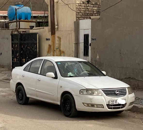 نيسان سني 2008
رقم بغداد الماني
تبريد ✅
تدفئه ✅
تايرات✅
درايم شفتات جديده ✅
صدر جديد✅
بيهه شويه صبغ ب الجاملغات الاماميه كل جاملغ بيه شبر وبيهه خشم البنيد معدل
السياره ماناقصهه شي 
مكان السياره بغداد الدوره
***********

السعر٨٧
