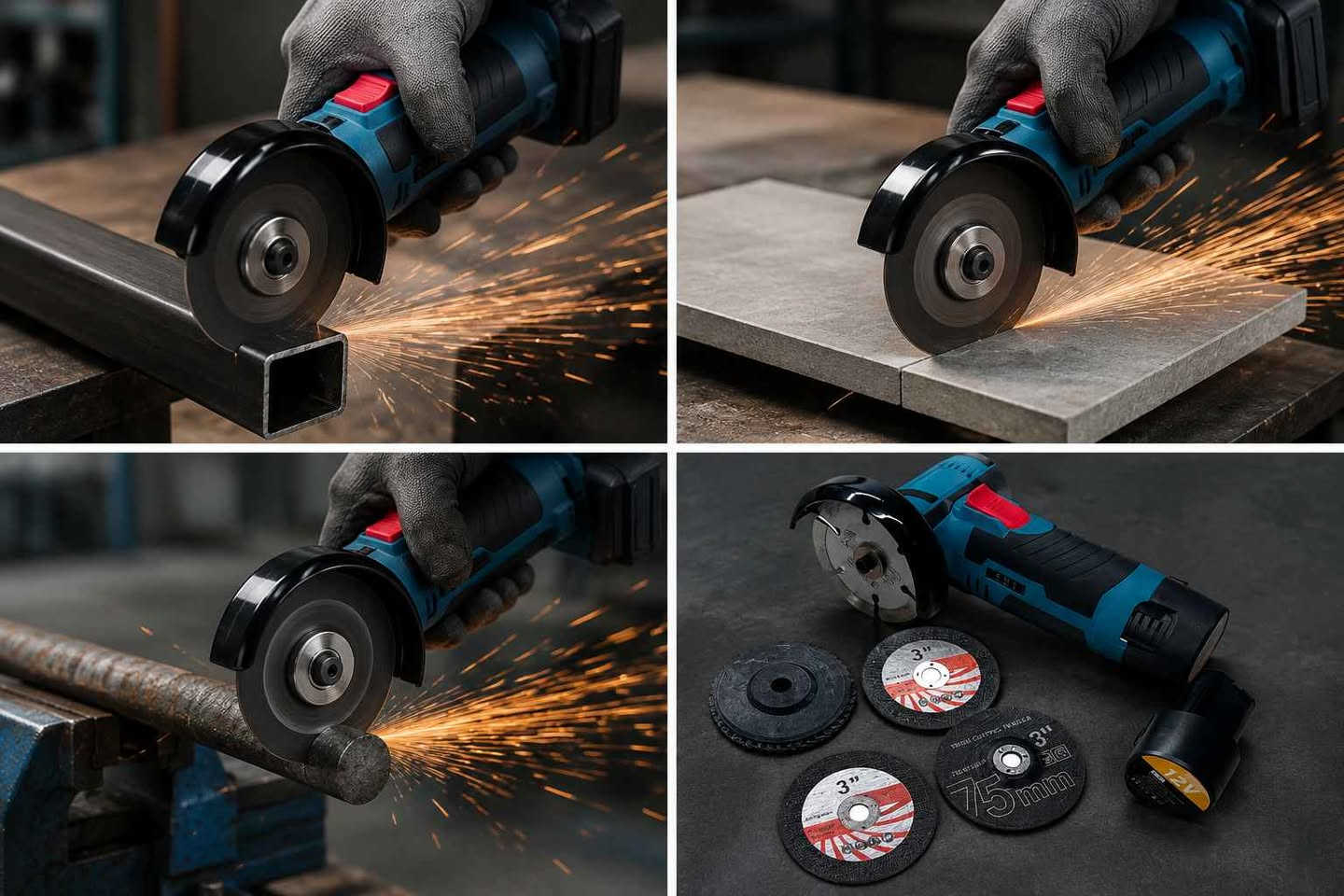 للحرفي اللي ما يتوقف عن الشغل!
💪 محرك Brushless — أقوى وأطول عمر
🔋 بطاريتين ليثيوم 12V — شغل بدون انقطاع
19,500 دورة بالدقيقة — سرعة خرافية
🪨 يقص حديد، خشب، وبلاط
 زر Spindle Lock — تبديل القرص بثواني
⚖️ وزن خفيف 0.7 كغم — ما تتعب إيدك
📦 يجي مع بطاريتين + أقراص قص جاهزة
✨ جديد وبالكرتون — اطلب هسه!
📩 راسلنا على واتساب حلة, بابل


**إذا كنت صاحب هذا الإعلان وتريد حذفه لأي سبب، رجاءا أرسل رسالة إلى الدعم الفني**