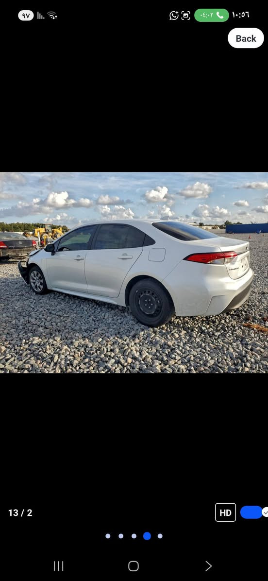 📣اعلان مزاد 📣
تويوتا كورولا مواصفات  LE  2024  
الضرر :  حادث كما موضح بالصور    
عداد المسافه : mill 47285
 المحرك : 4 هايبرد تعمل وتسير
 5 موعد المزاد :2026/1/6 الساعة  
مدة الوصول 60 يوم الى 75 يوم المنافذ الحدودية

⚠️⚠️

الاستفسار ***********
  
العنوان بغداد / المنصور
