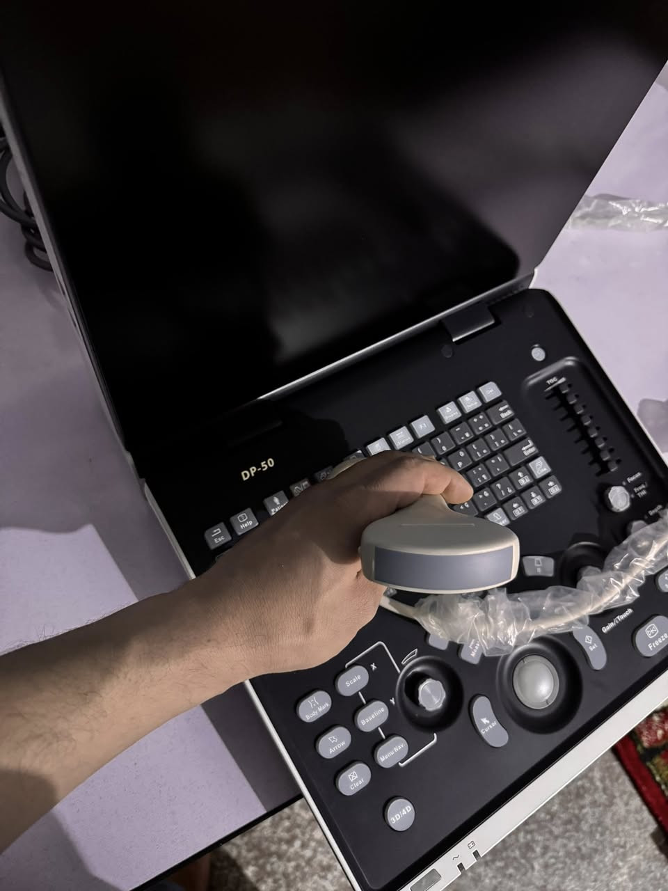 Mindray DP-50 
سونار ودوبلر 
جهاز شبه جديد استعمال جدا قليل ضمان سنه 
بروب كونفكس 
بروب فجاينل 
*********** المهندس محمد علي الازيرجاوي
