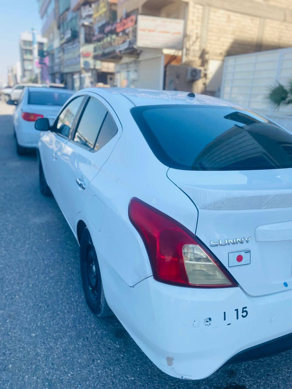 سلام وعليكم سياره للبيع نيسان صني موديل 2020سياره جديده تبريد حداديه سياره كفاله من صبغ وتبديل المكان نحف السعر 105😍رقم***********
