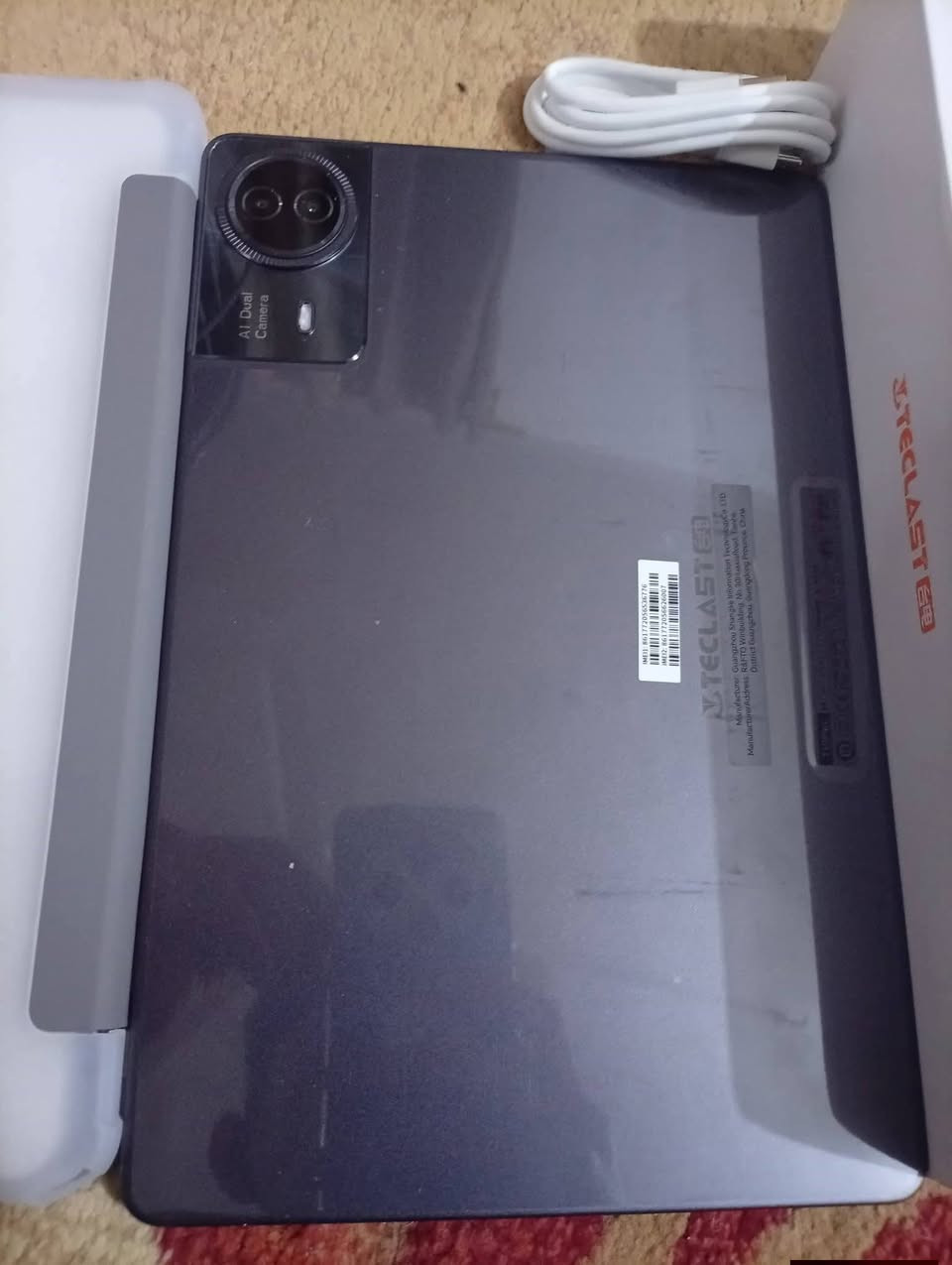 Teclast T50 plus
جهاز غني عن التعريف، يجمع بين التصميم النحيف والأداء القوي، مناسب جداً للدراسة، الألعاب.

المعالج: Helio G99 (أداء سريع وسلس) 60 فريم بوبجي.

الشاشة: 11 إنش بدقة 2K وتردد 90Hz (سلاسة خرافية).

الذاكرة: 256 جيجا + 20 جيجا رام (8 أساسي + 12 توسعة).

البطارية: 8000 مللي أمبير.

النظام: أندرويد 15
الجهاز جديد بالكارتون  يجي ويا كيبل شحن

💰 السعر: 175الف ع اول تم


**إذا كنت صاحب هذا الإعلان وتريد حذفه لأي سبب، رجاءا أرسل رسالة إلى الدعم الفني**