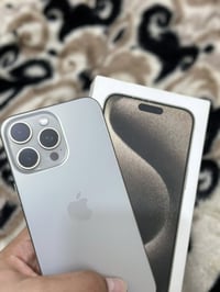 آيفون ١٥ برو ماكس • ٢٥٦ • بطارية ٨٦٪