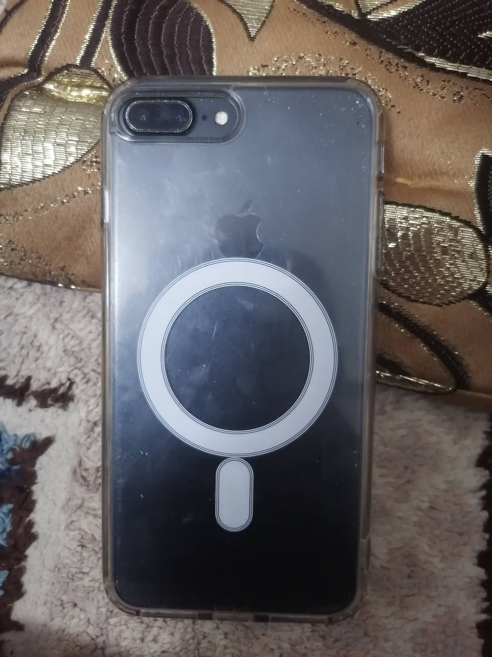 ايفون 7بلص وضع شركه ذاكره 32بطاريه 75تقره بالحاسبه ٧٧ جاز فول يصرف شحن بس مايمحه تصوير كامره كلو شرط سعر مناسب جداً لاستفسار أكثر تصال ***********
