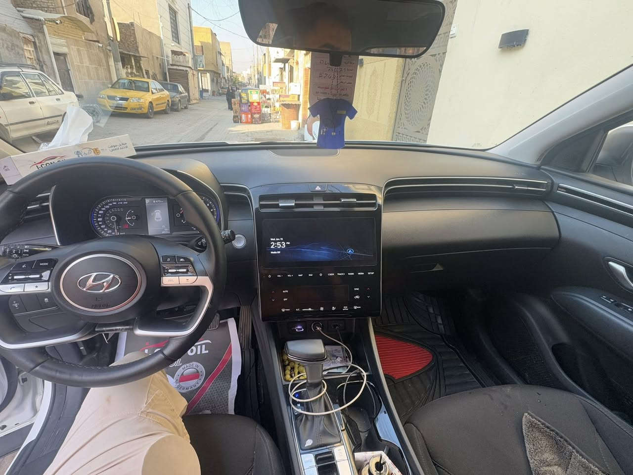 هونداي توسان  وارد للتواصل ***********

حادث السياره : جاملغ الايمن تبديل وبالتحميل البنيد ممحملي وهم تبديل 

موديل : 2024  رقم بغداد  

ماشيه السياره : 30 الف كيلو 

سعة المحرك : 2.5 : 

دفع رباعي 4*4 (HTRAC)

-بصمه تشغيل عدد 2

-بصمه ابواب

-تشغيل عن بعد 🔁 

-تبريد قطعتين

-رادارات خلفية  

-شاشه كبيره

-رادار جانبي في المرايا

-نظام carplay 

- شاشة وسطية كبيره 

- نظام النقطة العمياء ( حساس مرايا جانبيه)

- هاند بريك بصمة 

-اوتو هولد

-نظام توقف تلقائي عند الرجوع

 - كاميرا  خلفيه دواره  بدقة عالية 

 - نوع المقاعد: تدفئة 

- المصابيح: - إضاءة ليد- ليزر

_تدفئة كشنات و تدفئه أستيرن

_اربع أنظمه للقيادة

‎‏‎‏Eco _  Normal _ Sport _ smart 
_ويل كب بلادي

_اشاير بالمري

والعديد من الاضافات الاخرى 

___

****موقع السياره : بغداد الدولعي
