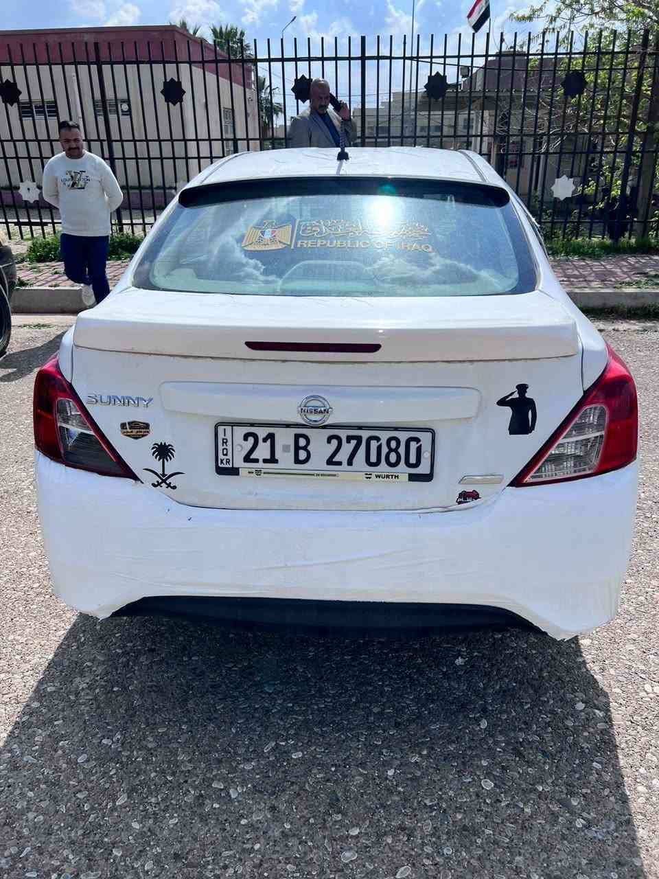 نيسان صني هندي بليته زركه
موديل ٢٠١٦
السياره مصبوغه عام
بجم امامي بدون طخه
ابيع صبغ عام
كير محرك تبريد كله بالشرط
رقم وسنويه جديد
بطاقه بانزين بيها
*********** 
السعر ٧٤ وبي مجال كركوك, العراق
