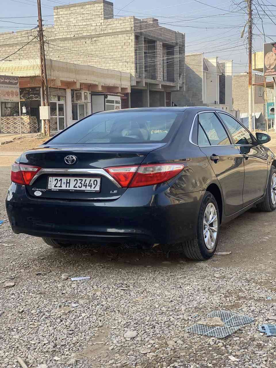 كامري 2017 LE للبيع 
مكينه شاده جديد مال كصه وكير مكفولات 
صبغ بنيد وجاملغ  صور الحادث مرفقة 
لون نفطي سبع لوان 
المواصفات :- شاشة / كامرة / حساسات / تحكمات ستيرن / كشن كهرباء / مانع انزلاق / داخل لونين  / وباقي المواصفات المعروفة 
ماشية 160 ميل
رقم سليمانية هزه جديده شرط  التحويل  وسنوية 2031
مكاني صلاح الدين تكريت
السعر :- 148 وبي مجال بسيط 
للاستفسار :- ***********

