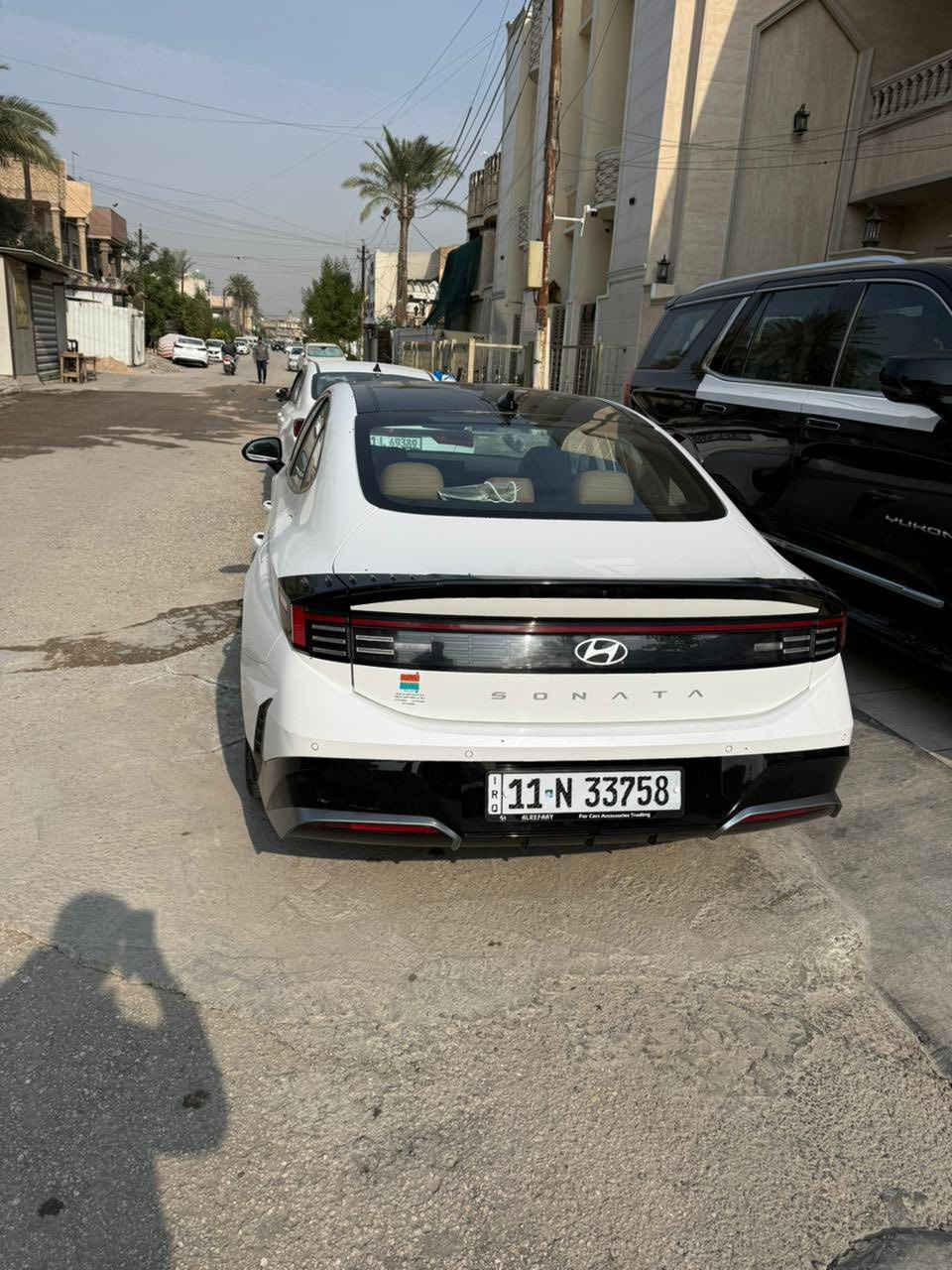 للبيع سوناتا 2024 خليجية مكفولة كفالة عامة السيارة بحالت الوكالة
ماشية 43000km
السيارةفول مواصفات 
بانوراما 
مقاعد جلد تدفئة 
شاشة متصلة 
محرك 2500 سمارت gdi
السيارة جديدة كلش 
وبعدهة بوضع الشركة 
عارضة ب235$ وبيهة مجال 
مكاني شهداء البياع 
***********
