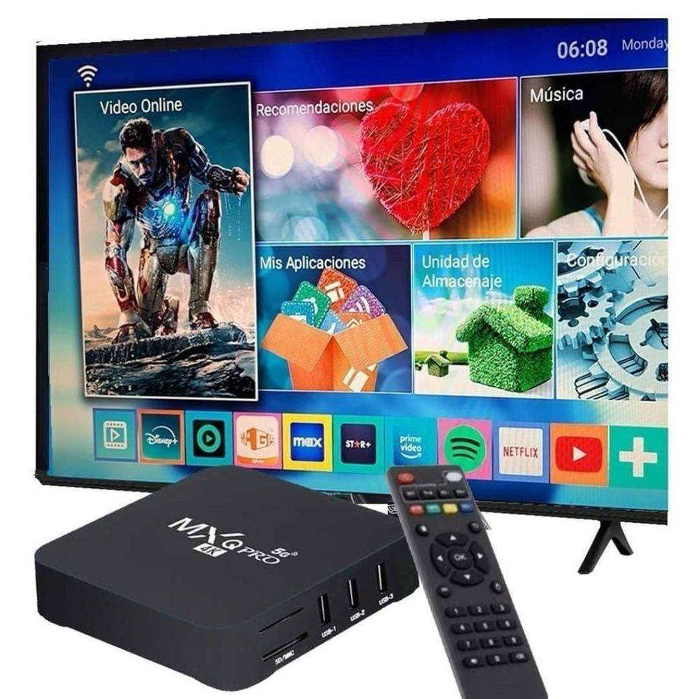 🚨 شاهد المباريات الأفلام و المسلسلات 🔥
مجاناً بدون اشتراك عبر تطبيقات  MXQ proTV

📺 جهاز MXQ PRO 4K 5G TV BOX 
يخليك تعيش تجربة سينما  مفتوحة في بيتك 😍
✨ المواصفات:
دقة عرض 4K Ultra HD
نظام Android حديث
معالج رباعي النواة سريع
اتصال WiFi 2.4G + 5G سريع وثابت
يدعم تشغيل جميع صيغ الفيديو والصوت 🎬
ريموت كنترول سهل الاستخدام مع إمكانية إضافة 🖱

🚀 شنو يوفرلك الجهاز؟
✔️ يحول أي شاشة عادية إلى سمارت
✔️ تحميل تطبيقات أندرويد بلا حدود
✔️ تصفح الإنترنت والـ يوتيوب بسهولة
✔️ مشاهدة أفلام ومسلسلات وقنوات مباشرة
📲 أهم التطبيقات اللي تشتغل عليه:
YouTube
Netflix
Amazon Prime Video
Disney+
Facebook
Google Play Store 
ARUPRO CORPORATION N.V.
🎬 بالإضافة إلى آلاف التطبيقات المجانية للمباريات والأفلام والمسلسلات والبرامج والبودكاست بدون اشتراك🔥

متوفر إلان بعرض خاص في وان ستور 🌀
بصرة حي المهندسين قرب مينا سنتر 
هاتف/ واتساب 📞 *********** 📲
🚨 مع خدمة التوصيل لكل المناطق 🚖
