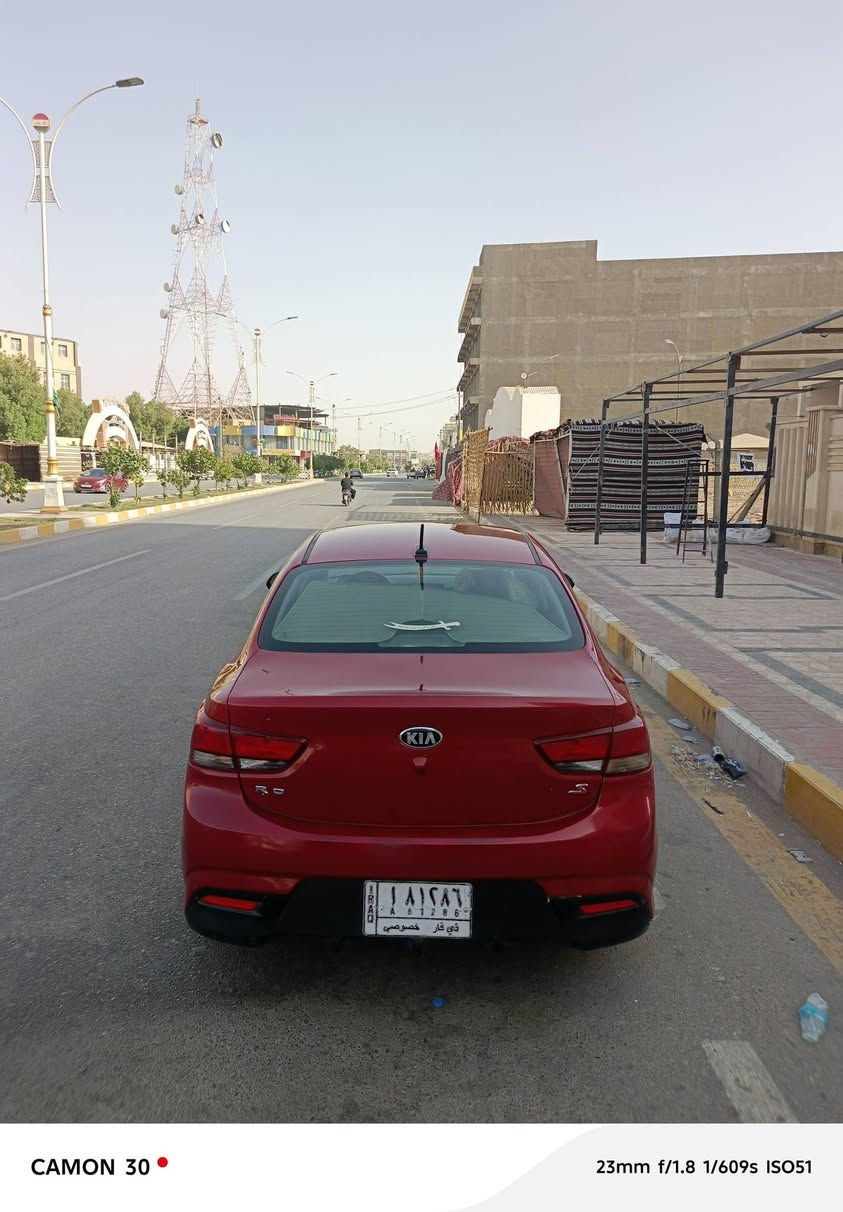 سياره ريو موديل 2021 فول مواصفات وارد امريكي حادثه بحوض الجنطه مكينه 1600دوش مكينه والكير والتبريد مكفول  معوقين باسم ابنيه شابه
اقل السنه وتصير حره 
مكانها ناصريه مركز
السعر 95 وبيه مجال
للاستفسار ‏‪***********‬‏
