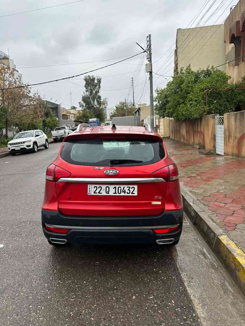 سيارة Jac s3 موديل 2024 فول فول مواصفات كاميرا حساسات امامي / خلفي كاميرا خلفية شاشة كوشن جلد سقف سلايد مراية شفط مكينة 1.6 تنفس طبيعي سيارة مكفولة من دعامية ل الدعامية ماشية 12 الف كيلو ويل كروم سيارة صفر شركة اربيل و كلشي جديد سيارة ب اسمي وكالة تحويل بشرط سعر 105 ورقة و مجال بسيط 
رقم تلفيون *********** أربيل, العراق
