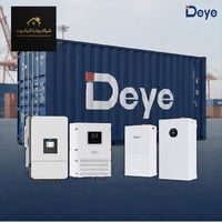 للبيع 🔥 Deye 🔥 🔋 بطاريات ليثيوم بقدرات عالية وكفاءة ممتازة ⚡ إنفرترات ...