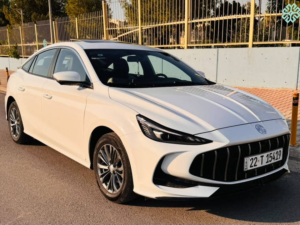 ئێم جی  MG GT 2025 Sport.
تونها.21.هەزار رۆشتووە.سبوخ تةنك
فول مواصفات.بەصمة.سلاید.برێك کارەبایی.
شاشەو كاميرا.ئاوێنە شەفت. کوشین جلد.بى.سبوخ.بى.تحديل. سعر.119$🔥
لايت زينۆن.شاشە بیلادی ئەکتیڤ.بی.مكان : أربيل.   
  ☎️. موبایل .***********
