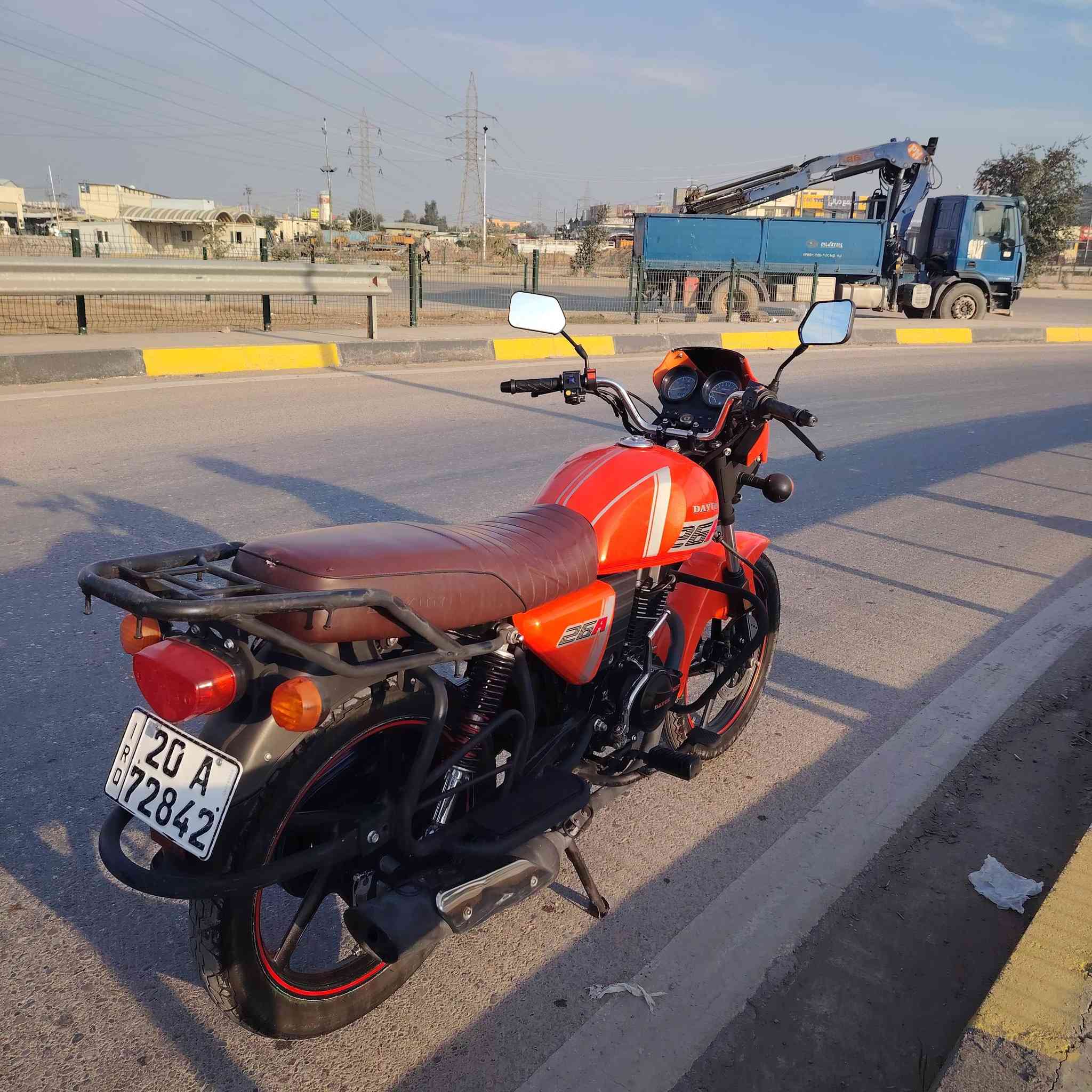 سلام عليكم اخوان
دراجة دايوان موديل 2023 مرقمة ديالى انكليزي تحويل ثاني يوم دراجة مكفولة كفالة عامة اي نقص مابيها فول نظافة خير من الله دراجة استخدام شي كلش قليل سعرها ماشية ٩ ألف فقط مكينة كتابة حمرة سويجات سجينة عدد ٢ لون مميز🍊🍊 شراي يتصل على رقم ويدلل *********** مكاني ديالى بعقوبة
