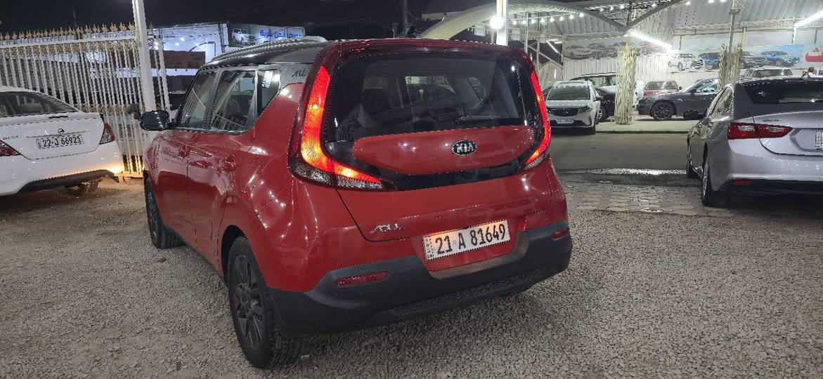 KIA SOUL 2020
محرك 2.0 

عداد 86 الف كيلو متر 

خليجية مكفولة 

كيرATM

بصمة 

حساسات خلفي امامي

شاشة اصلية نفكيشن 

تحكمات ستيرن

تشغيل عن بعد 

لونين قمارة اسود 

ويل كب 

رقم سليمانية انكليزي جديدة هزة وسنوية تريد تحويل تريد وكالة 
السعر :22,600,000دينار عراقي اي ما يعادل 158ورقة

مكان السيارة النجف الاشرف 

للاستفسار الاتصال فقط على الرقم ***********
