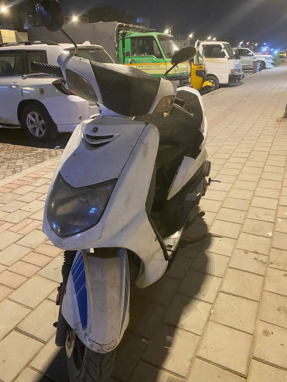 السلام عليكم دراجه سكنس نثيه 140 كلشي جديد تجفيت جديد عطلها كابريتر اطوف السعر اب 250 قفل ***********
