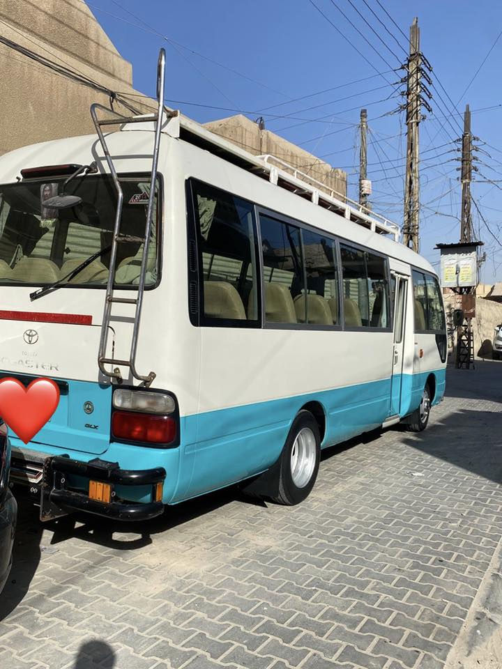 السلام عليكم كوستر 2014 كامله الاخير دوشمه ستاركس ست تايرات تبريد محور السعر 330وبيها مجال مكاني بغداد***********
