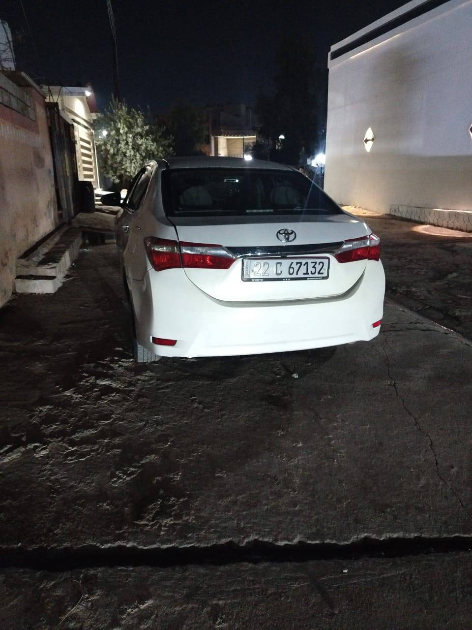 سيارة كوريلا موديل2014 حجم18هزة وسنوية ورقم جديد السيارة بأسمي صبغ عام وارد خليجي السعر 98وبيها مجال حق جيتك مكانها بعشيقة غير متواجد على الفيسبوك  رقم صاحب السيارة***********كورك ***********اسيا
