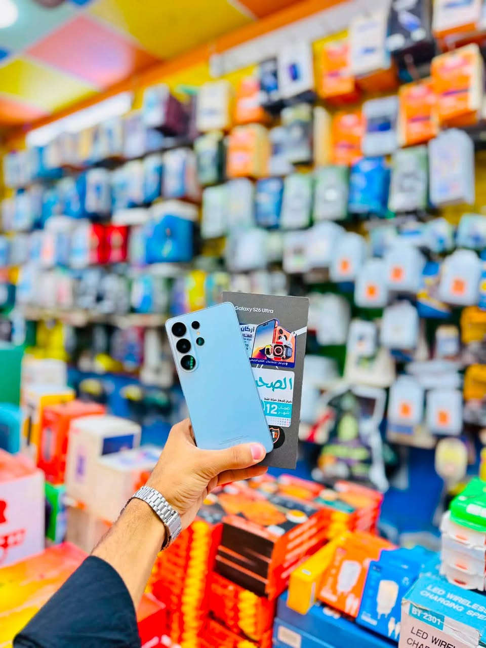 متـوفر
SAMSUNG S26 Ultra
ذاكره 256 GB
اللون السمائي ( البحري )
الاصلي الضمان 

السعـر 🔥❤️‍🔥

للتواصل:***********
للتواصل:***********

العنوان: ذي قار _ قلعه سكر _ الشارع الرئيسي _ مقابل المقهى الرياضي
