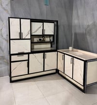 كاونتر ٢٧٥سم • سنك ١٢٠سم • توصيل