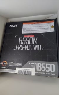 MSI B550M • مذربورد • واي فاي