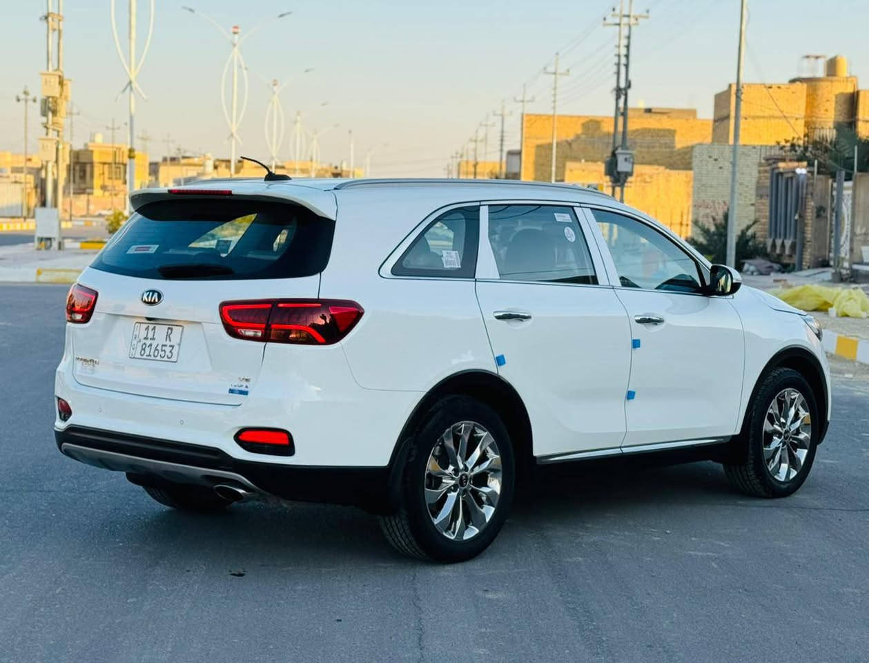 سورنتو 2019 رقم بغداد 
خليجي مكفوله ضربه وصبغ وتبديل 
محرك 6 سلندر 7 راكب 3 قطع تبريد
بصمة تشغيل بصمة أبواب 
جنطة كهربائي حساس امامي خلفي 
لد امامي خلفي إشاره بالمري 
السعر (255) وبيها مجالً
للاستفسار ( ***********)
