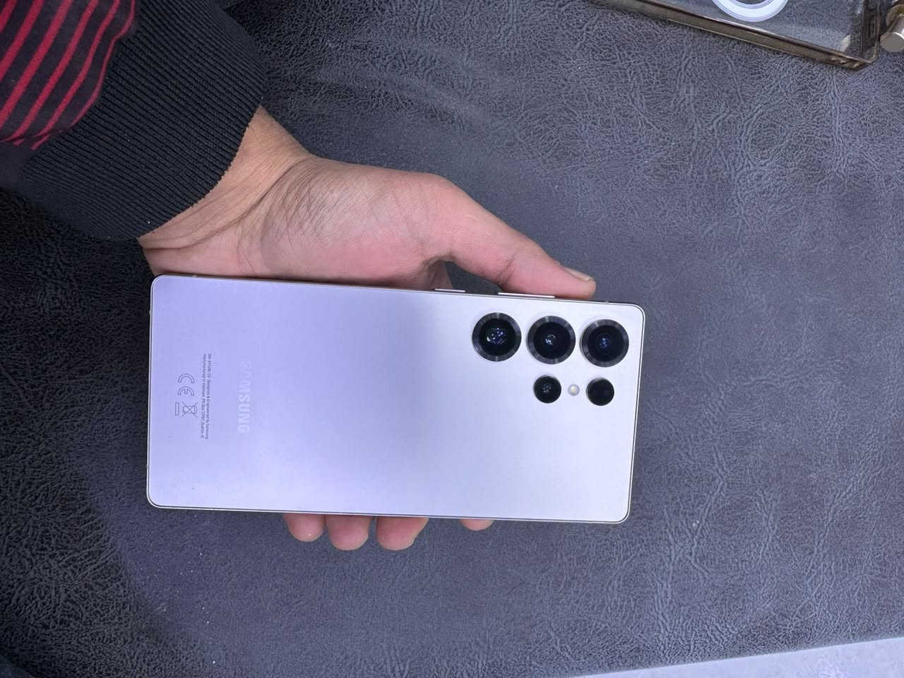 سامنسونك اس 25 الترا
ذاكره 256 
ضمان الريان صارله 3 اشهر استخدامه 204 ساعه 
استخدام قليل جداً 
شخط ما بي الجهاز 
كامل ملحقات النضافه 
100% 
كامل ملحقات شاحنه اصليه والكارتونه مالته
+ سماعة اصلية من شركة هواوي 
السعر : 1300 
العنوان : بغداد _ الزعفرانية 
الرقم : ***********
