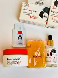 طقم كوجي سان • سيروم تفتيح • صابونة طبيعية