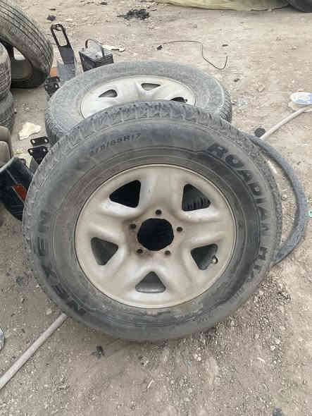 اربع تخامه كويتي هو وتايراته سعر التخم 250 
مكان ميسان توصيل متوفر ***********
كله لاندكروز
