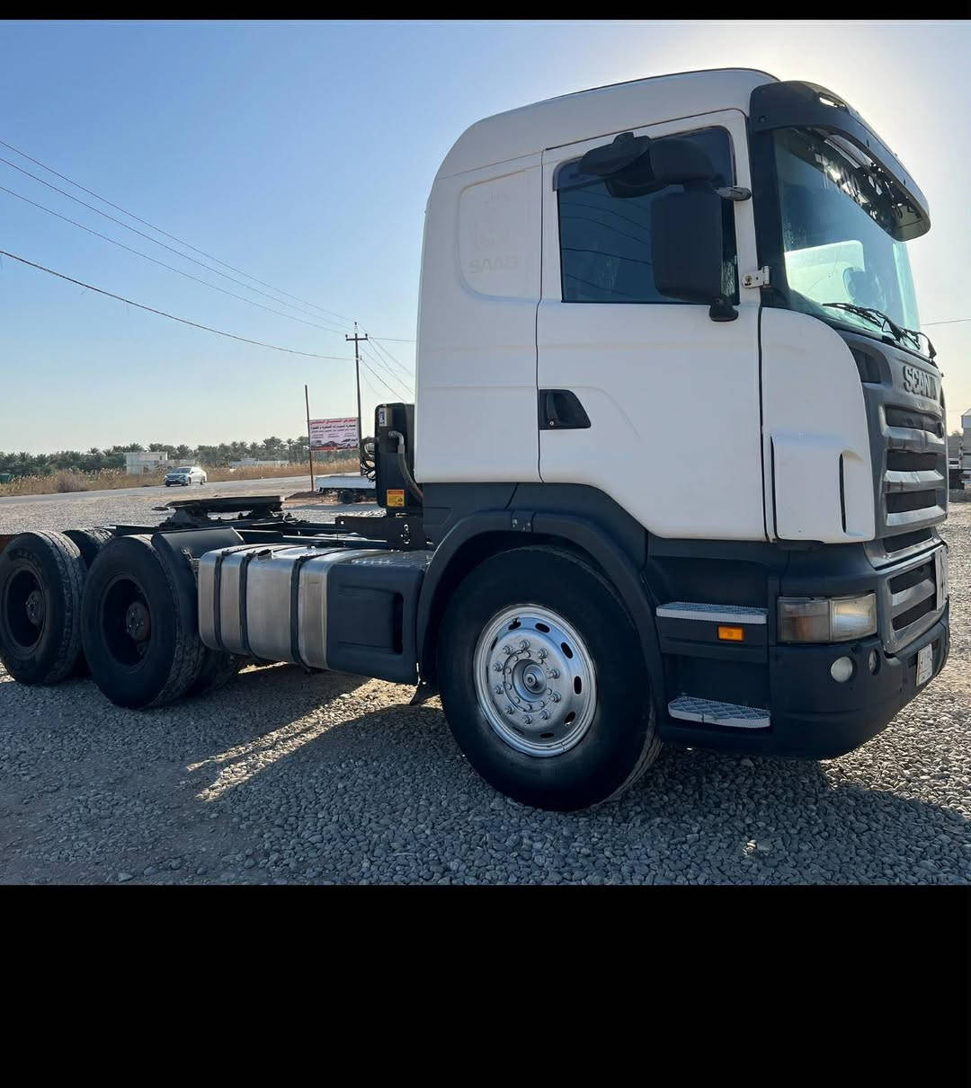 السلام عليكم من رخصة الادمن
اسكانيا راس تريلة سكس ابلادي نساف موديل 2006انجكشن 420 أربع خطوط ابموديلهة رقم ميسان الماني تحويل ثاني يوم مكفولة السيارة وجاهزة للعمل للاستفسار الاتصال على الرقم ***********

***********
