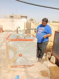 تصليح تانكيات الحديد في داخل البيت 07711680918