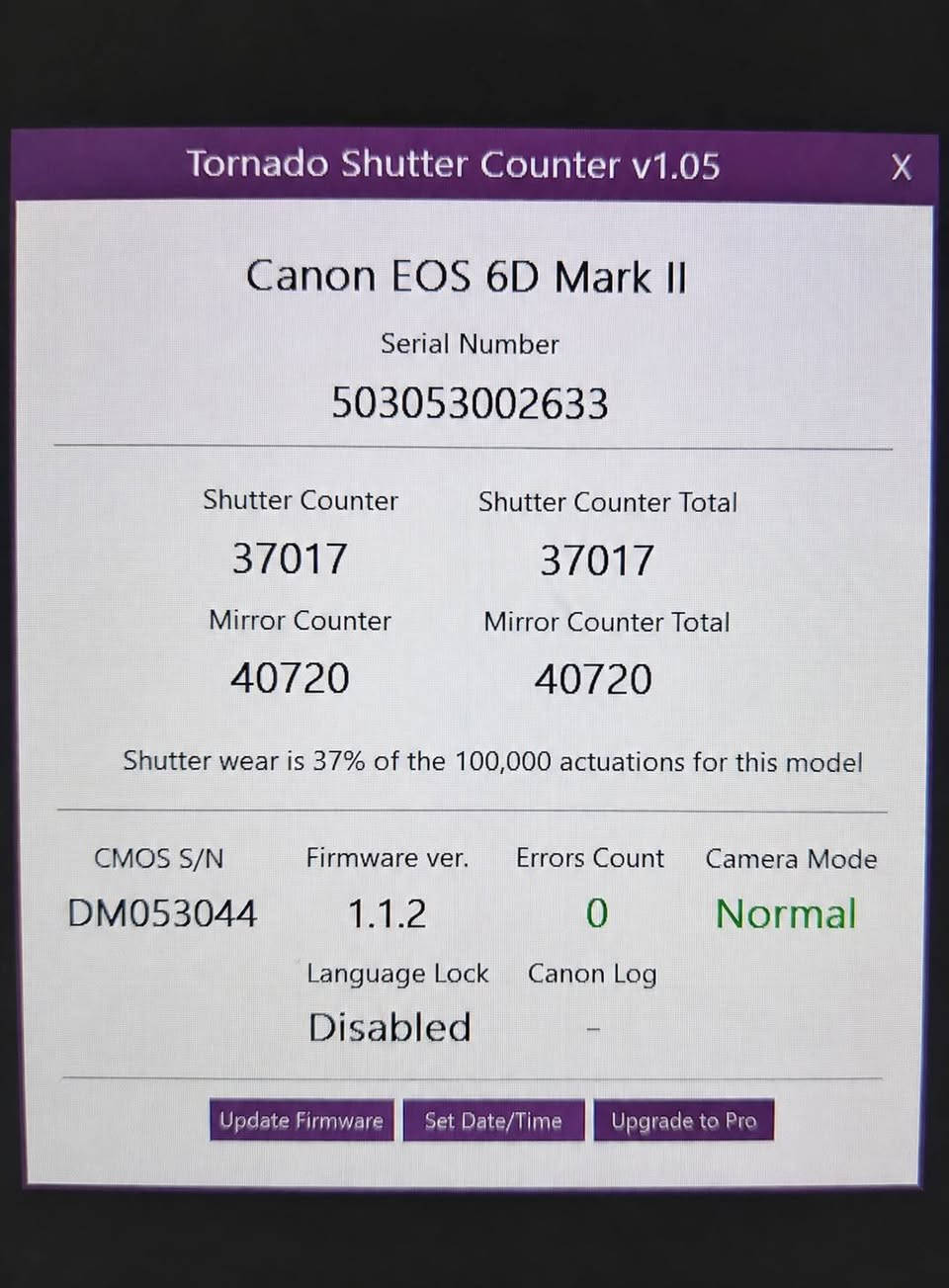 📸 Canon EOS 6D Mark II — Full Frame _ lenz 50mm Canon STM 1.8f
✨ ئەم کامێرایە یەکێکە لە باشترین هەڵبژاردەکان بۆ ئەو کەسانەی حەزیان لە photography و videography ـی پرۆفیشناڵە.
کامێراکە زۆر پاک و بە جوانی بەکارهاتووە، هەموو شتەکانی تەواو کاردەکەن و هیچ کێشەیەکی تێدا نییە.
📷 Shutter Count : 37K
واتە تەنها بەشێکی کەم لە تەمەنی شاتەرەکەی بەکارهاتووە و هێشتا تەواو بەهێز و ئامادەی کارکردنی ماوە درێژە.
🔥 تایبەتمەندییەکان:
✅ Full Frame Sensor بۆ کوالیتی وێنەی زۆر شارپ و cinematic
✅ Performance ـی زۆر باش لە شەو و شوێنی تاریک
✅ Autofocus ـی خێرا و وورد
✅ Wi-Fi & Bluetooth
✅ گونجاو بۆ Wedding، Portrait، Studio، Travel، Vlog و Video
📦 کامێراکە بە زۆر پاکی پارێزراوە و دۆخەکەی زۆر نایابە
💯 گونجاوە بۆ هەم فێرخوازان و هەم کەسانی پرۆفیشناڵ
💰 نرخی زۆر گونجاو بەرامبەر بە دۆخ و کوالیتی کامێراکە  نرخی کامێراکه و لینزه که $600 ماجالی که م


**إذا كنت صاحب هذا الإعلان وتريد حذفه لأي سبب، رجاءا أرسل رسالة إلى الدعم الفني**