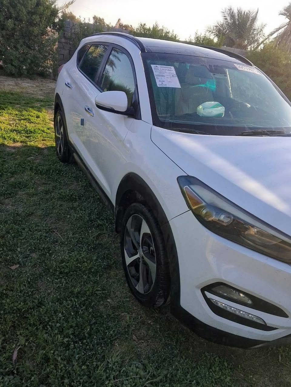 سيارة توسان رقم بغداد دولي وارد أمريكي فول مواصفات بانوراما جنطه كهربائية تدفئه تبريد بل كشنات موديل 2016 شكل الجديد سيارة جاهزة من كلشي سستم كامل سيارة ما متعوبعه سيارة حلوه كلش مال بيت السيارة بسمي تحويل مباشر السعر 143وبيهه مجال قليل مكان ابي غريب النصر والسلام تفاصيل أكثر تصال على الرقم *********** او***********
