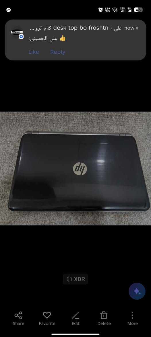 مواسەفاتەکان 
hp
cori 7
gili 4
ram 12gb ddr3
hard 256 ssd kingstona
cpu 2.4
grafek card 2gb
windows 10
شەحنو جامتای لەگەڵە
*********** السليمانية, العراق
