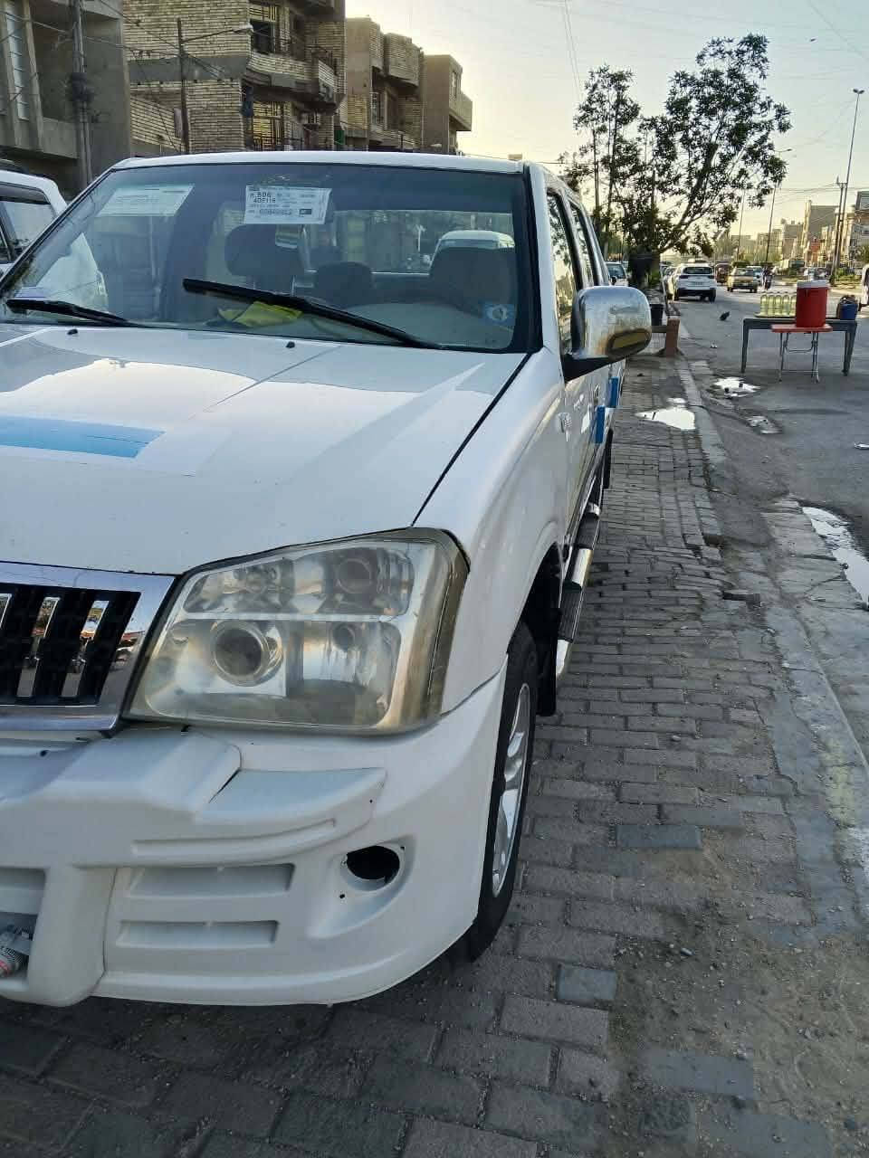 بيكاب صيني  كير اوتوماتيك رقم جديد محرك ٣ y ثلاث واي سيارة جاهزة  وهزة جديدة سيارة بيسمي تريد ثاني يوم تحويل مكاني كركوك *********** 
*********** كركوك, العراق
