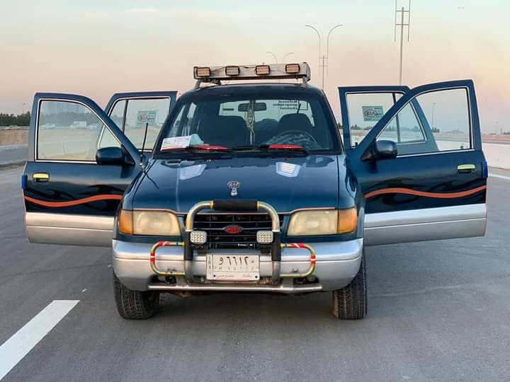 #السلام عليكم
🚙 كيا سبورتاج موديل 1994

- رش قطع جمالية فقط
- رقم بغداد باسمّي
- سيارة جاهزة، محرك 2000 مسكر
- أوتوماتيك
- استعمال بيت
- تخم تاير جديد
- بطارية جديدة
- كير ومحرك بحالة جيدة
- غرفة نظافتها 80%
- كهربائيات شغالة

💵 السعر: 40 ورقة، وقابل للنقاش 
📍 الموقع: بغداد

📞 رقم الهاتف: ***********
متوفر ماسنجر + واتساب
