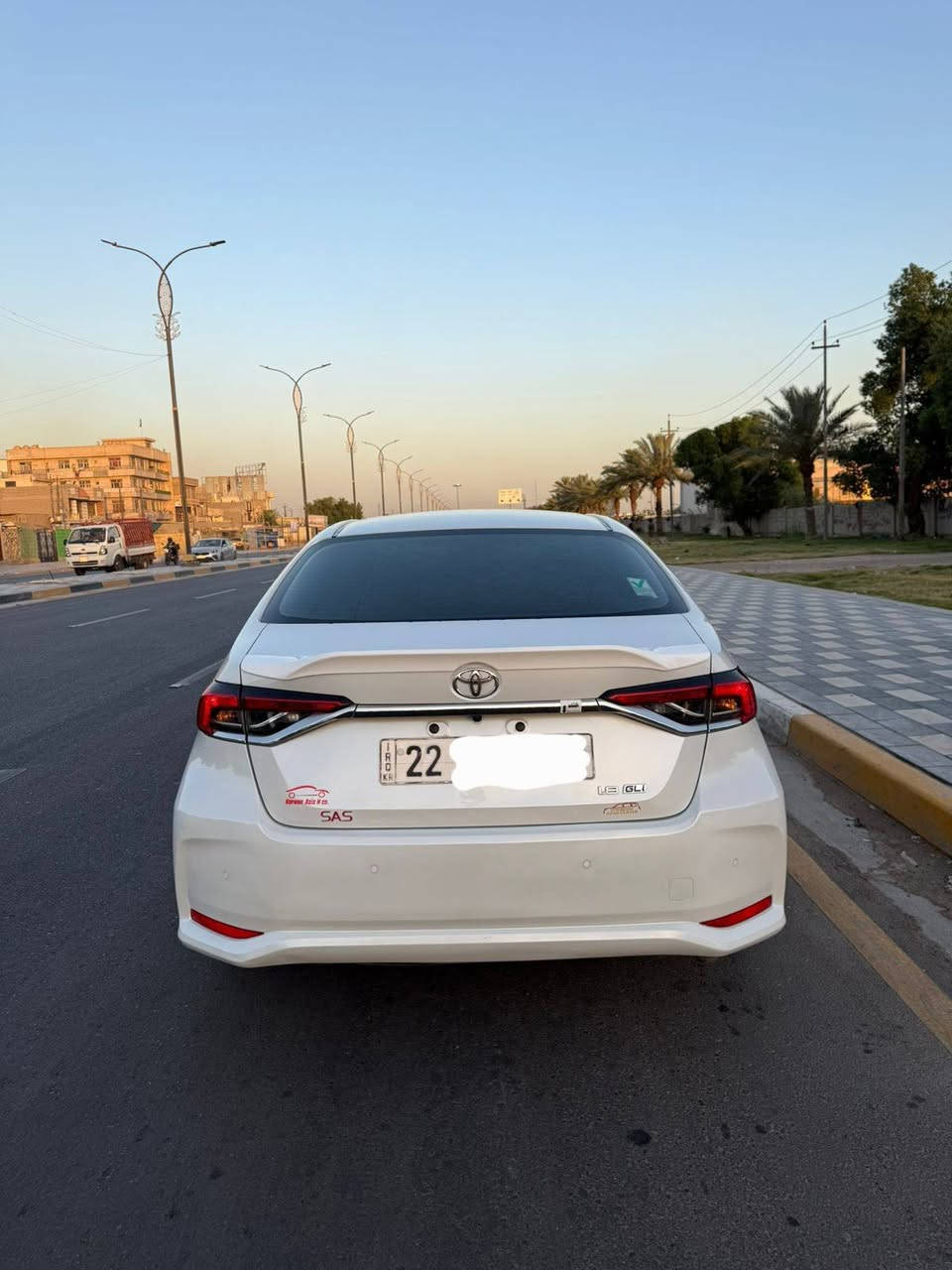 السلام عليكم
للبيع كورلا 2022ساز السياره فول مواصفات ماشيه 48 السياره بسمي  تحويل ثاني يوم.                                                                       ملاحضه السياره بيها مكانات بارد وصبغ الدعاميه اماميه و الخلفيه سونار هسه سويته                                             للاستفسار 
السعر 152 وبيها مجال
***********
