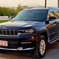 جيب كراند جيروكي موديل 2023  مواصفات ليميتد    كشنات جلد كشنات ميموري ...