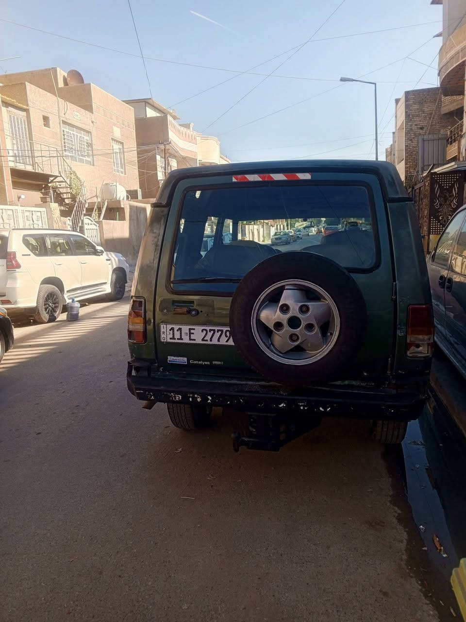 السلام عليكم
دسكفري رانج
كير ومكينه ثنين ونص كفاله
تخم تاير جديد 
كهربائيات شغاله
دواخل نضيفه
جام كهرباء 
سنويه لل29
السياره باسمنه تحويل مباشر
السعر 33
مكاني بغداد الجديدة 
للاستفسار ***********
