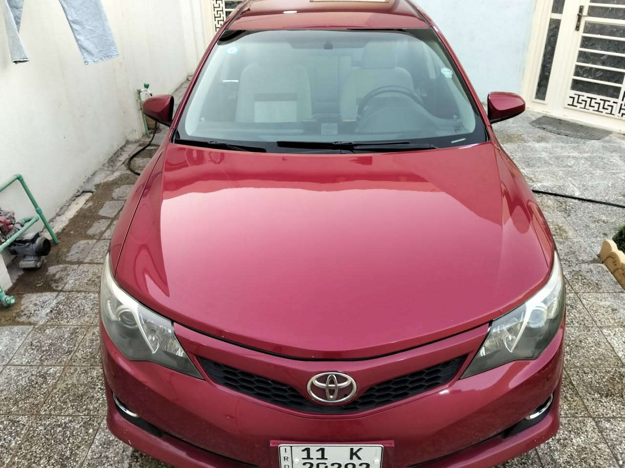 سلام عليكم ورحمة الله وبركاته
للبيع كامري موديل 2013 سنويه جديده بأسمي وهزه جديده 
السياره تحكم ستيرن شاشه بلاد شفتات ستيرن
مواصفات SE
حادث امريكا  جاملغ امامي وصبغ مكانات جراد بدون معجون بدون بارد بدون شخوط السياره على ايدي وهاي الصور جديده مو قبل سنه او شي هذا وضع السياره حاليا 
واي واحد يحب يتصل ويستفسر احجيله كولشي قبل لا يتعنه ويجي ....
سعرها مناسب معروضه ب 117 وبيها مجال قليل لان السياره جاهزه من كولشي 
مع احترامي للجميع ...
***********
***********
