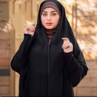 عباية راس • اسود فاحم • توصيل خانقين