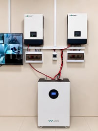 طاقة شمسية • قضاء هيت • بطارية 16KW