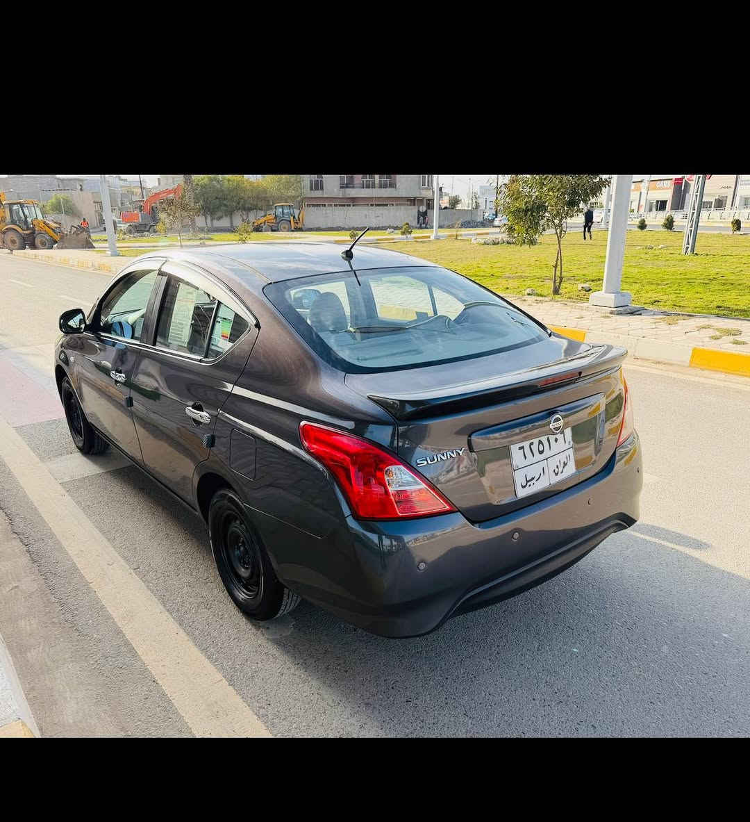 للبيع نيسان صني هندي 
موديل 2020 
السعر 106$ 
سياره جديده مكفوله لا صبغ لا تعديل ولا تبديل 
غراض الشركه كله موجود 
كير ومحرك شرط بدون عيب 
مكاني كركوك 
*********** كركوك, العراق
