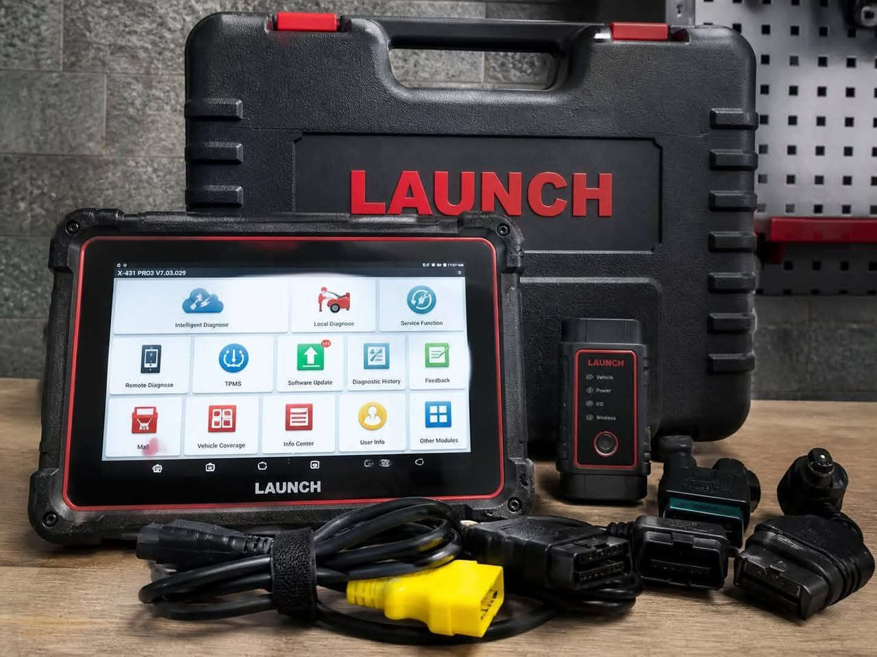 للبيع جهاز فحص سيارات احترافي 🔥
Launch X-431 بحالة ممتازة جداً، شغال بدون أي مشاكل

✔️ يفحص جميع أنواع السيارات (ياباني، كوري، أمريكي، أوروبي، صيني)

✔️ قراءة ومسح جميع الأعطال

✔️ لايف داتا + فحص مباشر

✔️ برمجة بعض الأنظمة (ABS، Airbag، Throttle، وغيرها)

✔️ مناسب للميكانيك وورش الصيانة

الجهاز نظيف جداً واستخدامه قليل

سبب البيع: عدم الحاجة 

💰 السعر: [مليون 600الف] وبي مجال 
وياا هديه حساب أول دلتا مال مخططات كهربائي جميع سيارات 

📞 للتواصل خاص أو واتساب

***********
